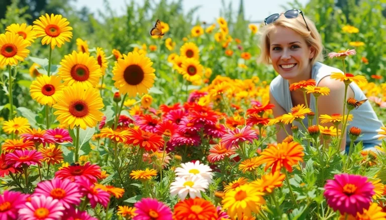 easy flowers to grow from seeds